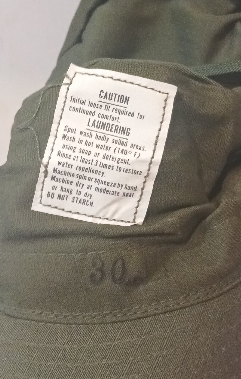 Vietnam Dated USGI Jungle Boonie Hat with Insect Net Free Shipping