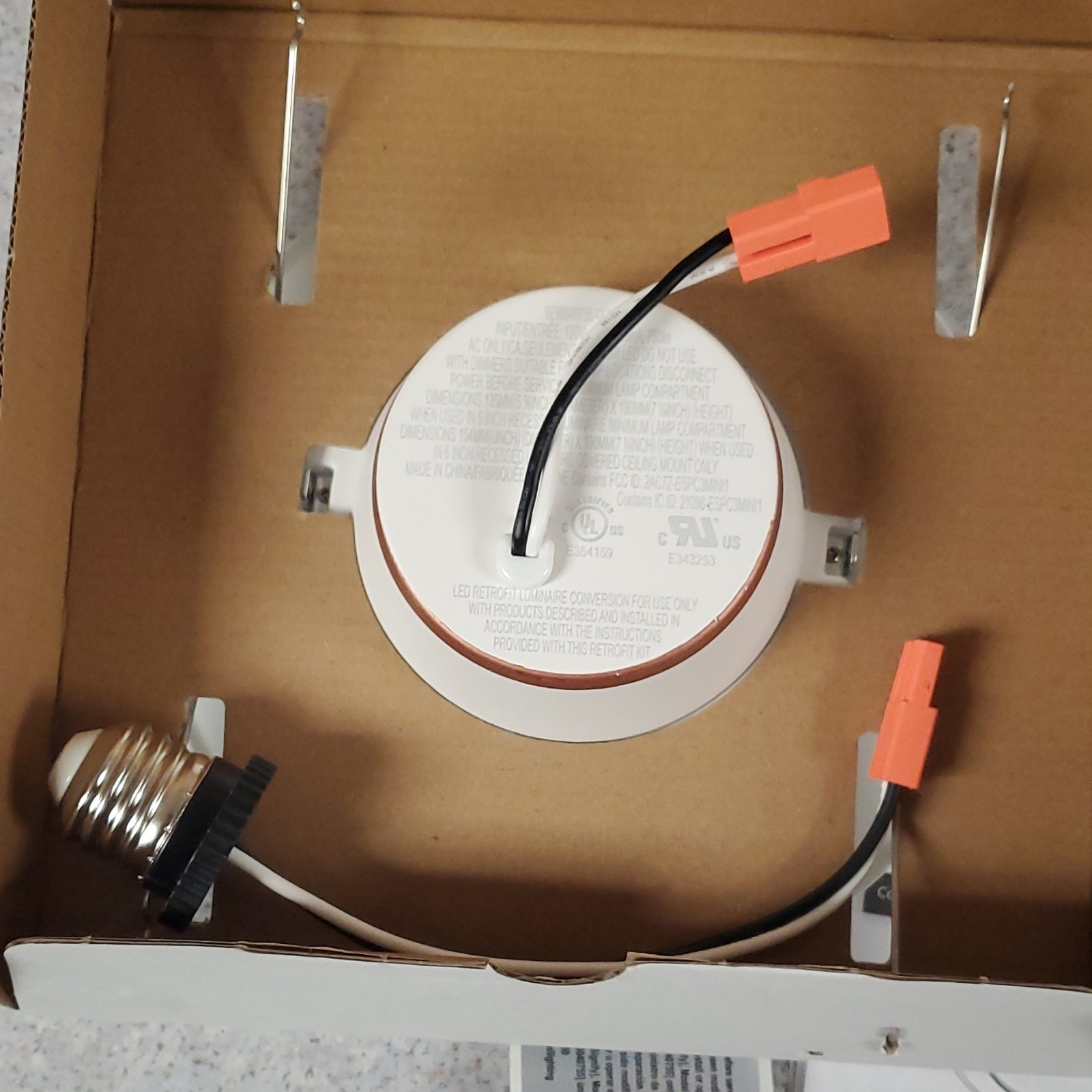 Philips Smart LED 6" Recessed Light Wi-Fi Bluetooth Matter Color Changing White