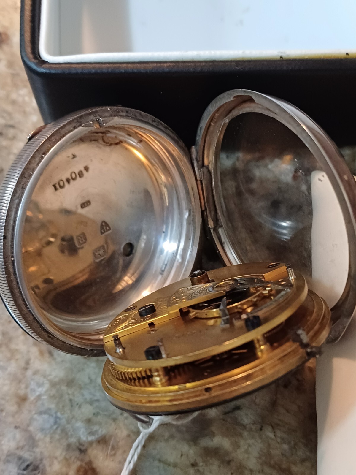 English Pocket Arg.925 A.Livingstone Manchester 1870