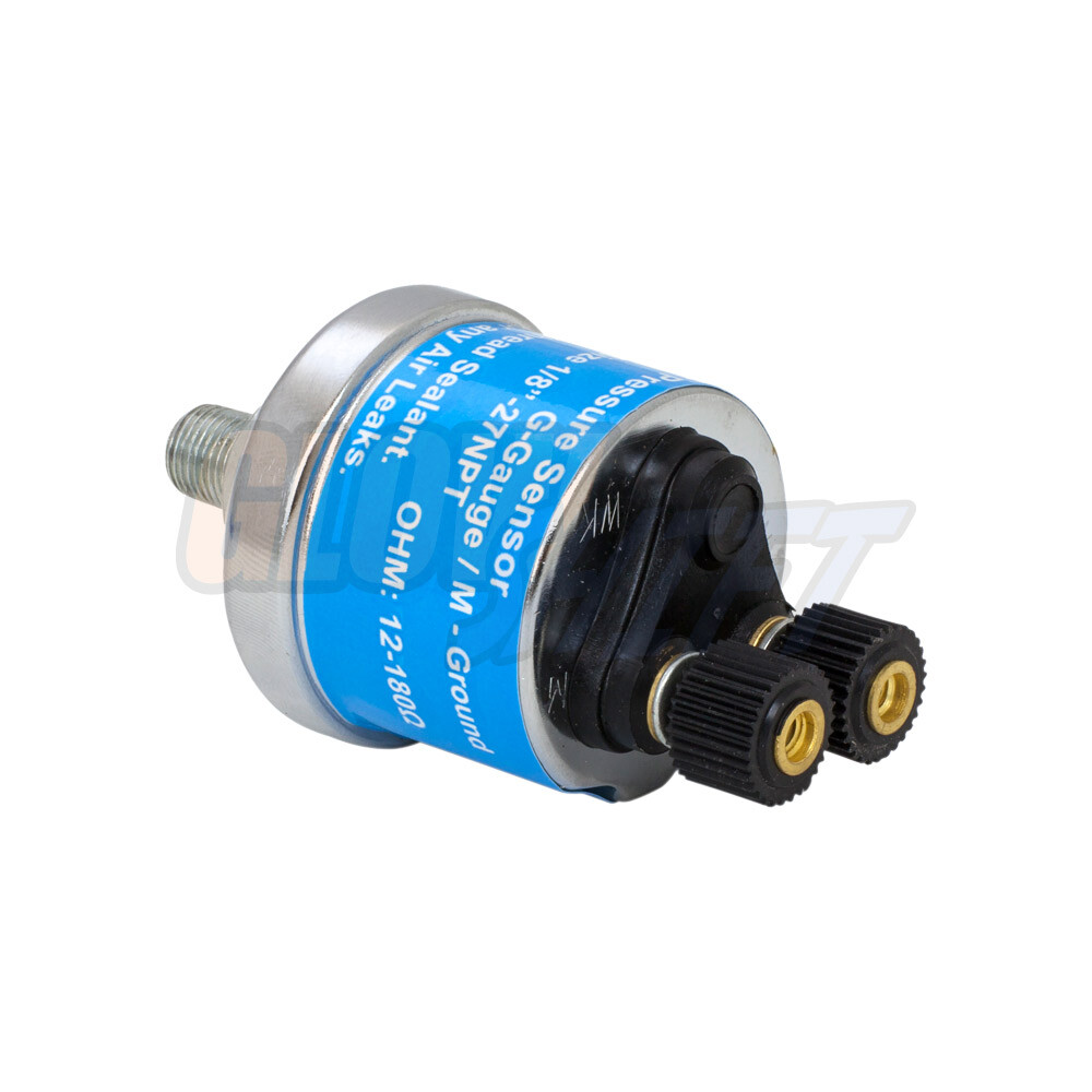 GlowShift Replacement 2 Post 200 PSI Air Pressure Sensor for Air Pressure Gauges