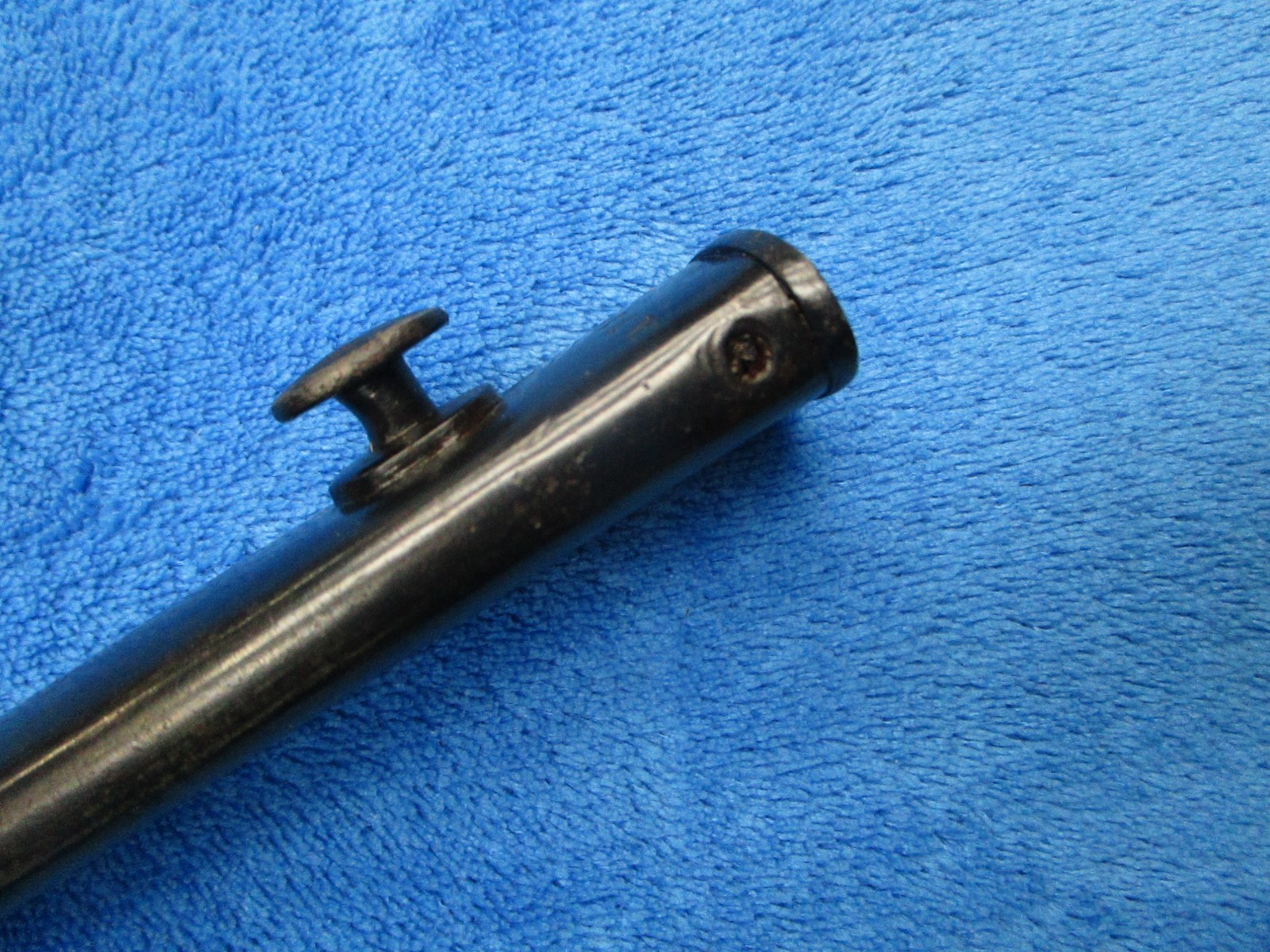 ORIGINAL ANTIQUE M1891 ARGENTINE MAUSER BAYONET AND MATCHING SCABBARD MAKER WKC