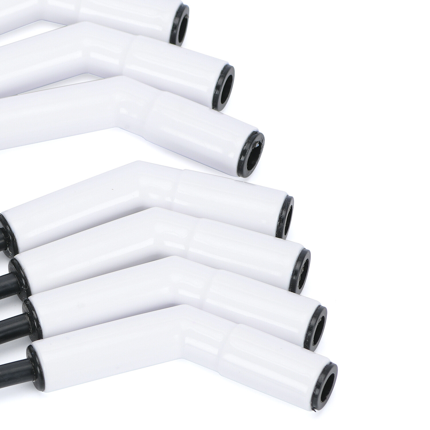 For LS GM Gen LS3 LS4 LS7 8mm Spark Plug Wires High Temp Ceramic 45 Degree Ends