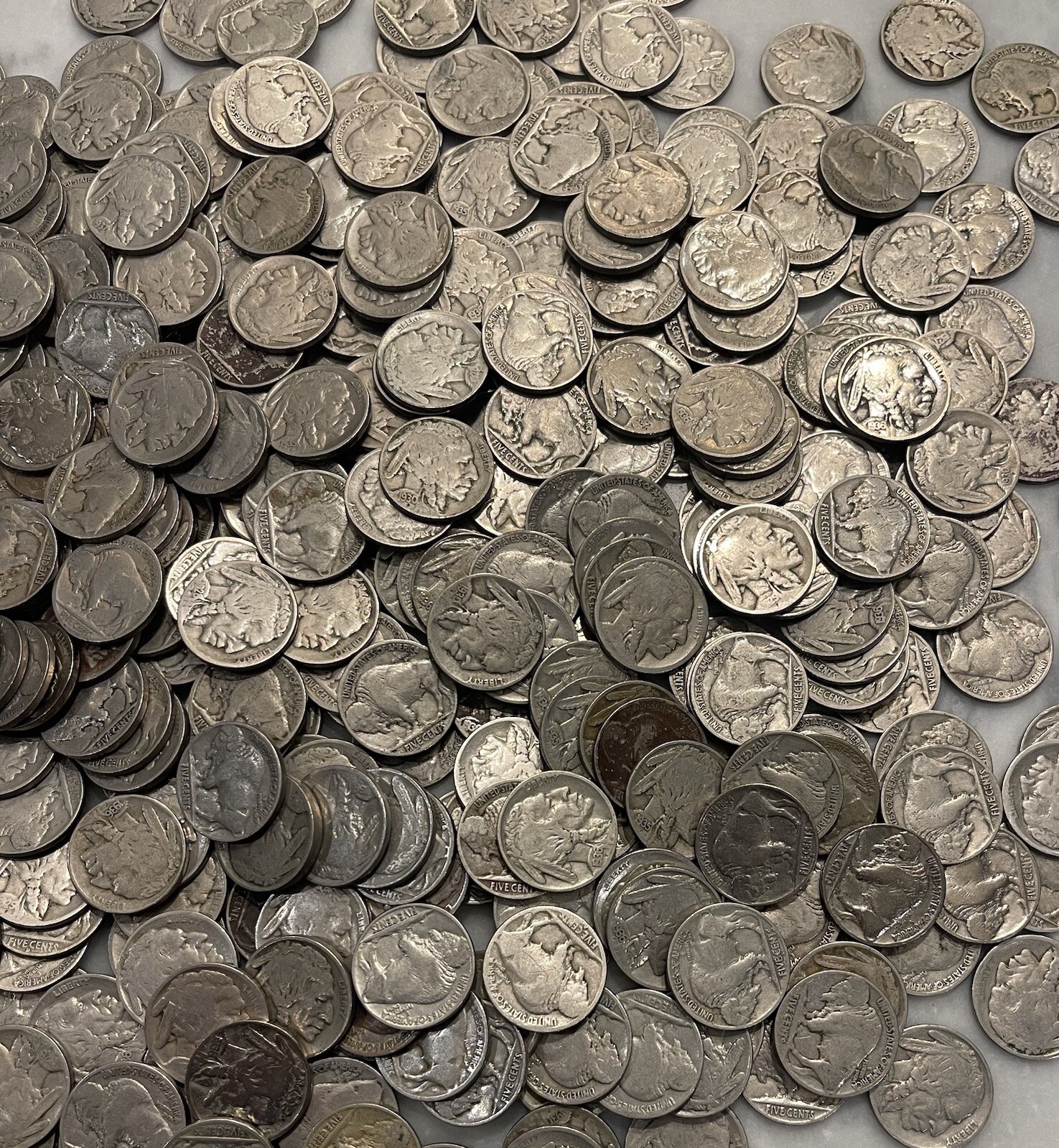 [Lot of 40] Buffalo Nickels Full Readable Dates - Choose How Many Lots of 40!