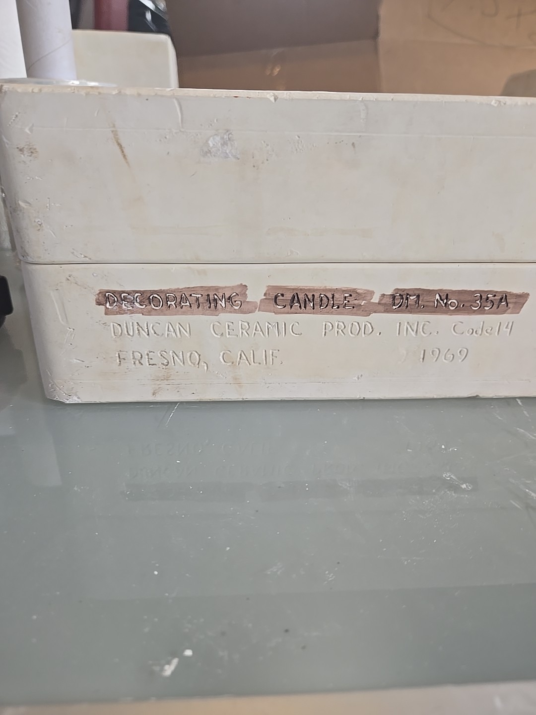 Duncan Ceramics Fecorating Candle DM-35A 1969