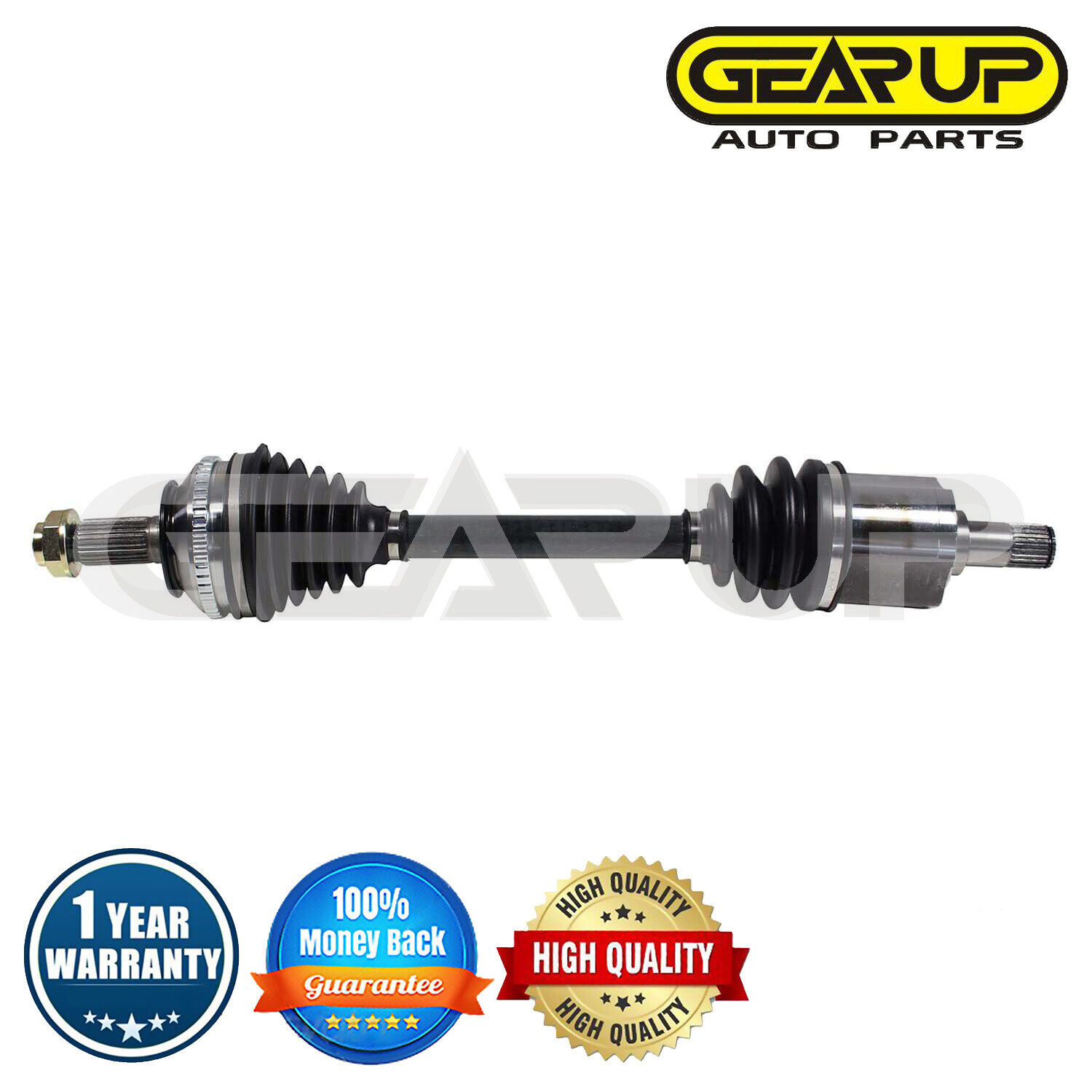 Front Pair CV Axle Shaft Assembly for Honda Accord LX EX Automatic FWD 1994-97