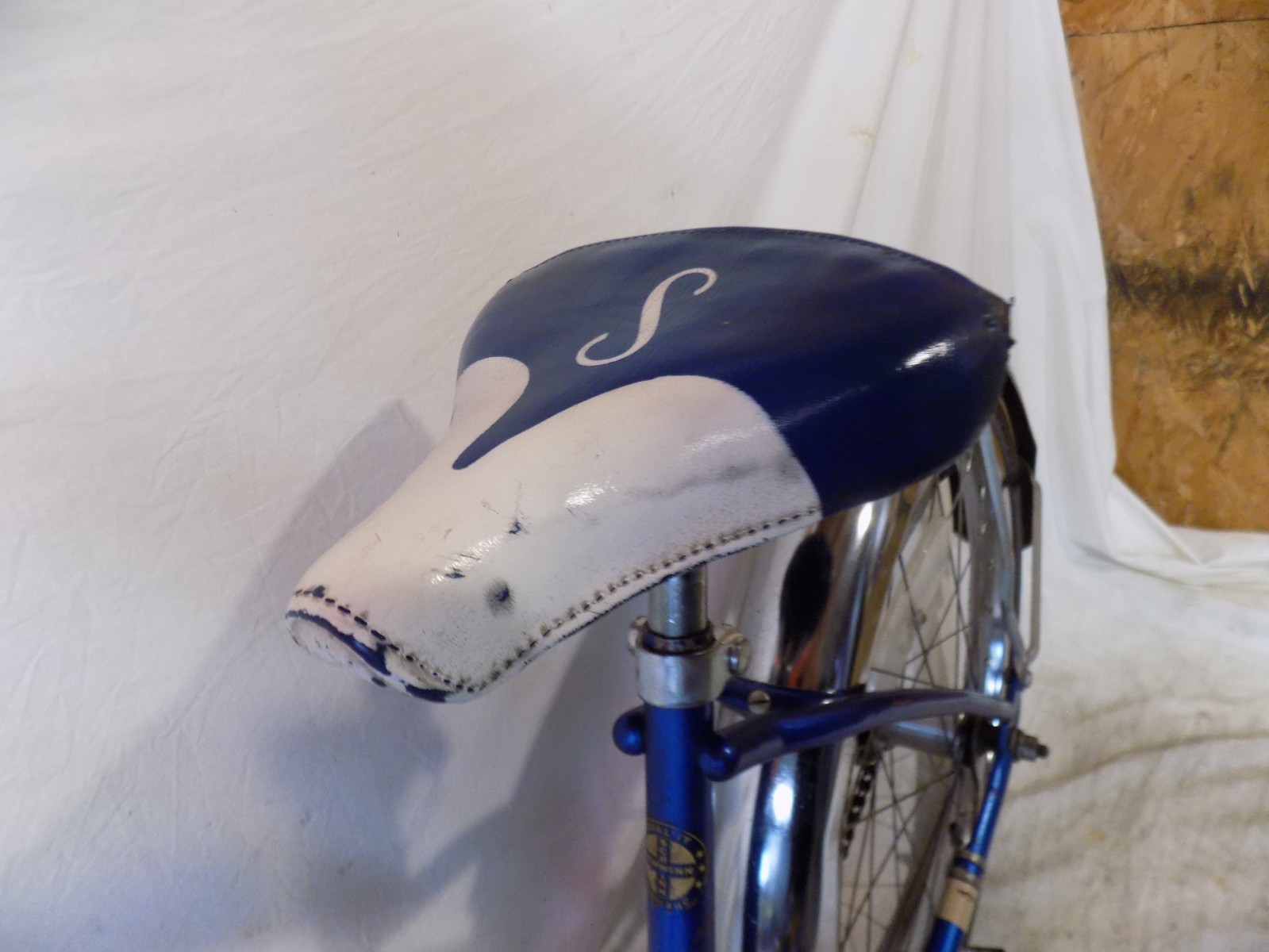 1977 SCHWINN BANTAM 20" STINGRAY MUSCLE BIKE S7 BLUE HOLLYWOOD SUPERIOR TIRES S7