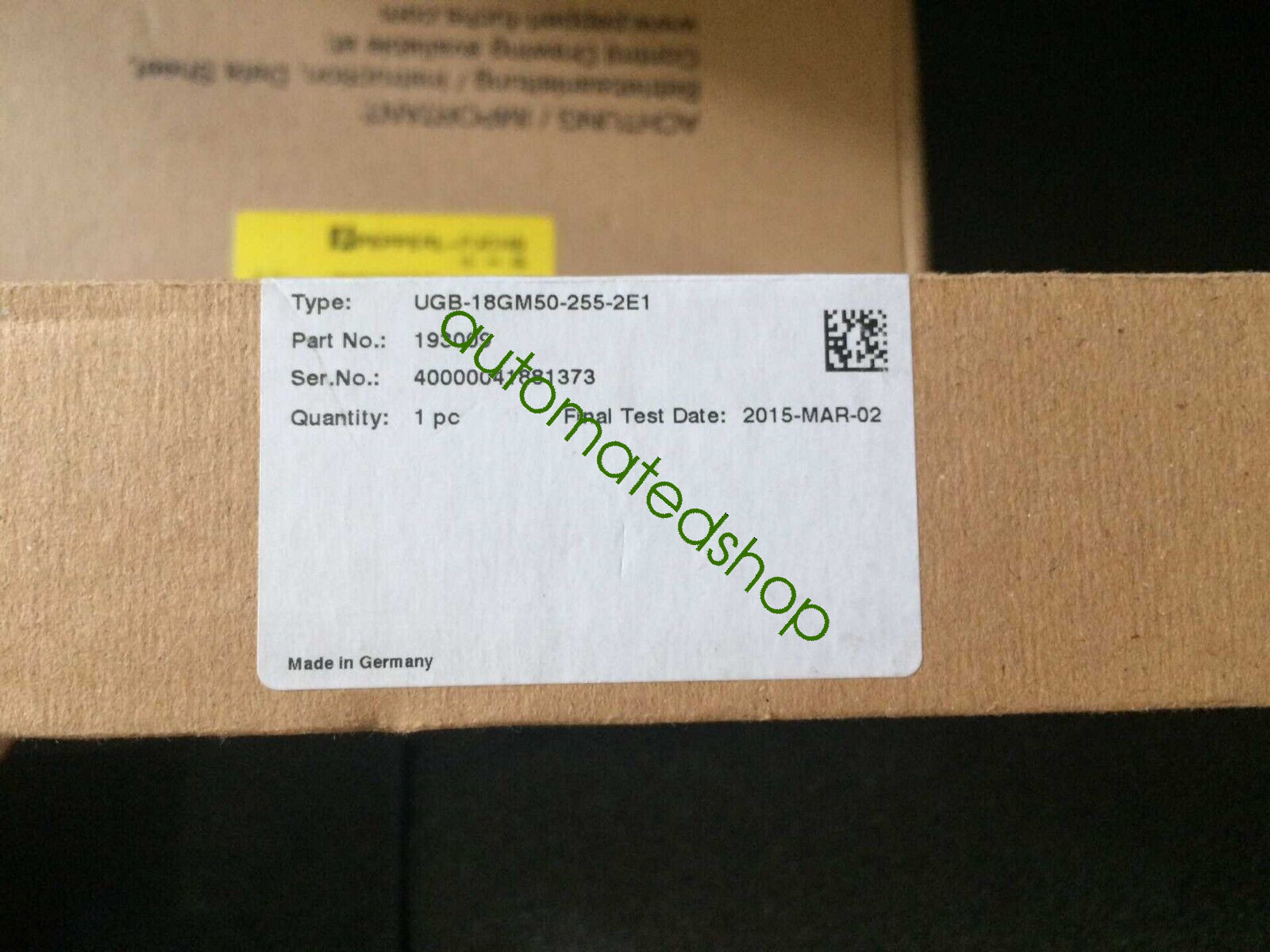 1PC NEW Pepperl-Fuchs UGB-18GM50-255-2E1 ultrasonic sensor Shipping DHL or FedEX