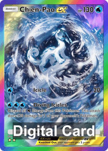 [DIGITAL Trade] Pokemon TCG Pocket Chien-Pao - Rainbow -Paldean Wonders Set-