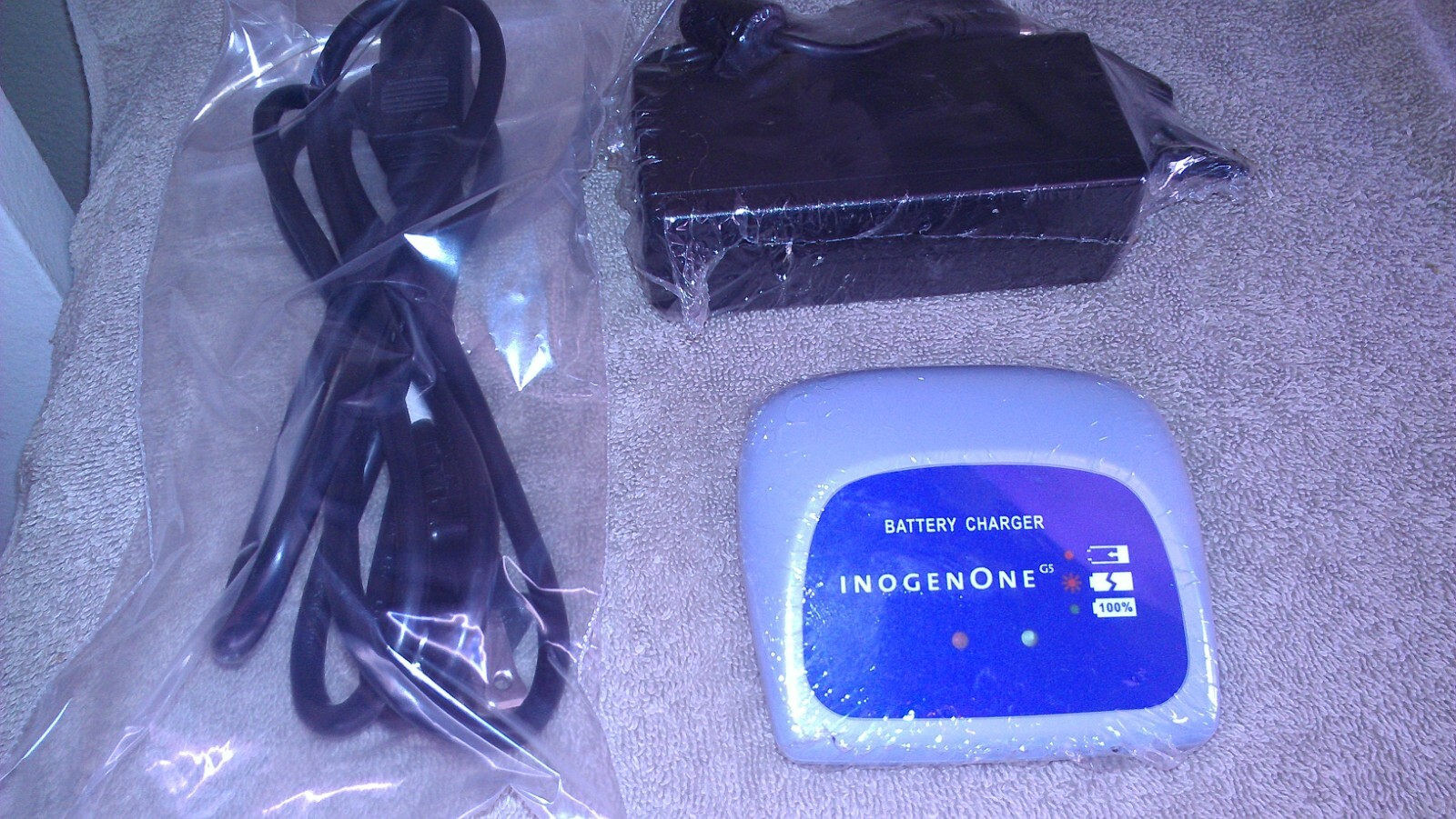 Inogen One G5 Battery Charger BA-503  BA503 with  A/C adapter Power cord