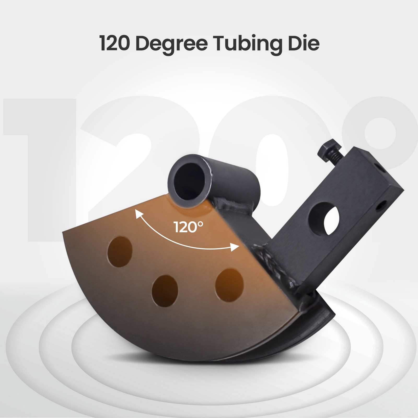 Bender Die Fits For 1-1/2" 1.5 Inch Round Tubing 5" Fan-shaped block welding