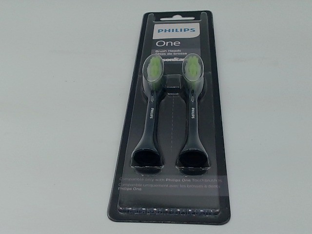 Philips ONE Brush Heads By Sonicare #BH1022 Black Fast Free Ship!