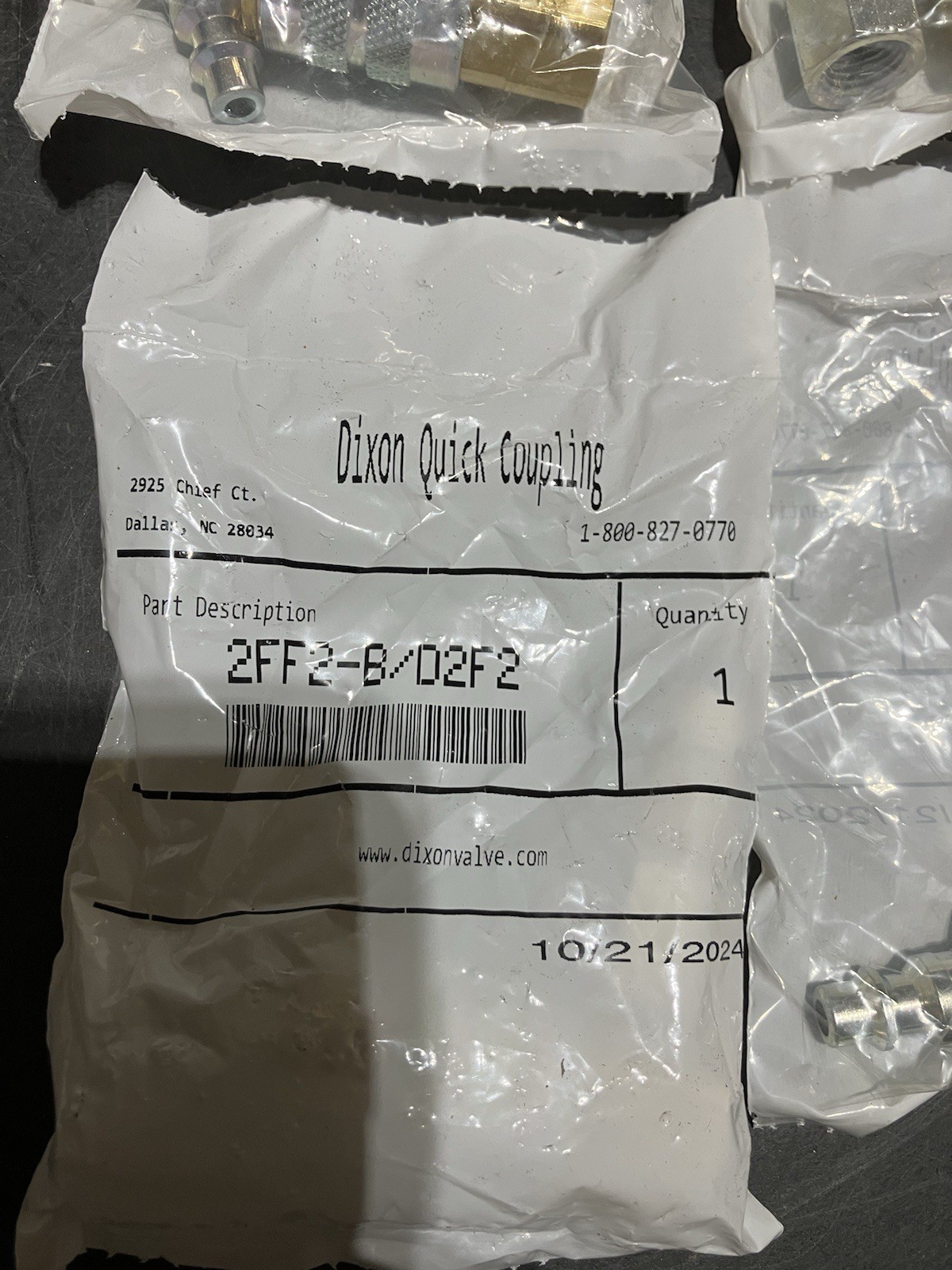 DIXON Quick Coupling 2FF2-B & D2F2 ( 10PCS )