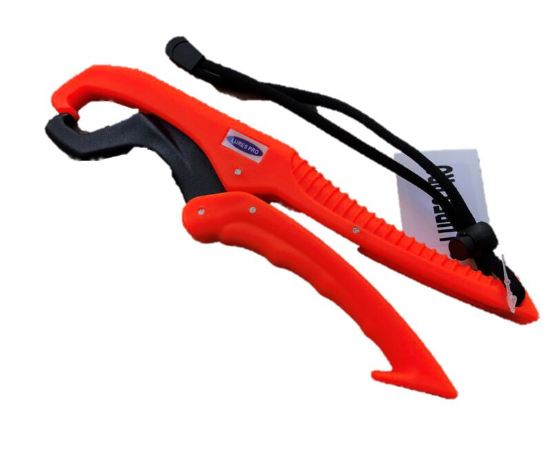 Lures Pro Fishing Gripper Floating Lip Gripper 9 Inches 6 Inches Orange White