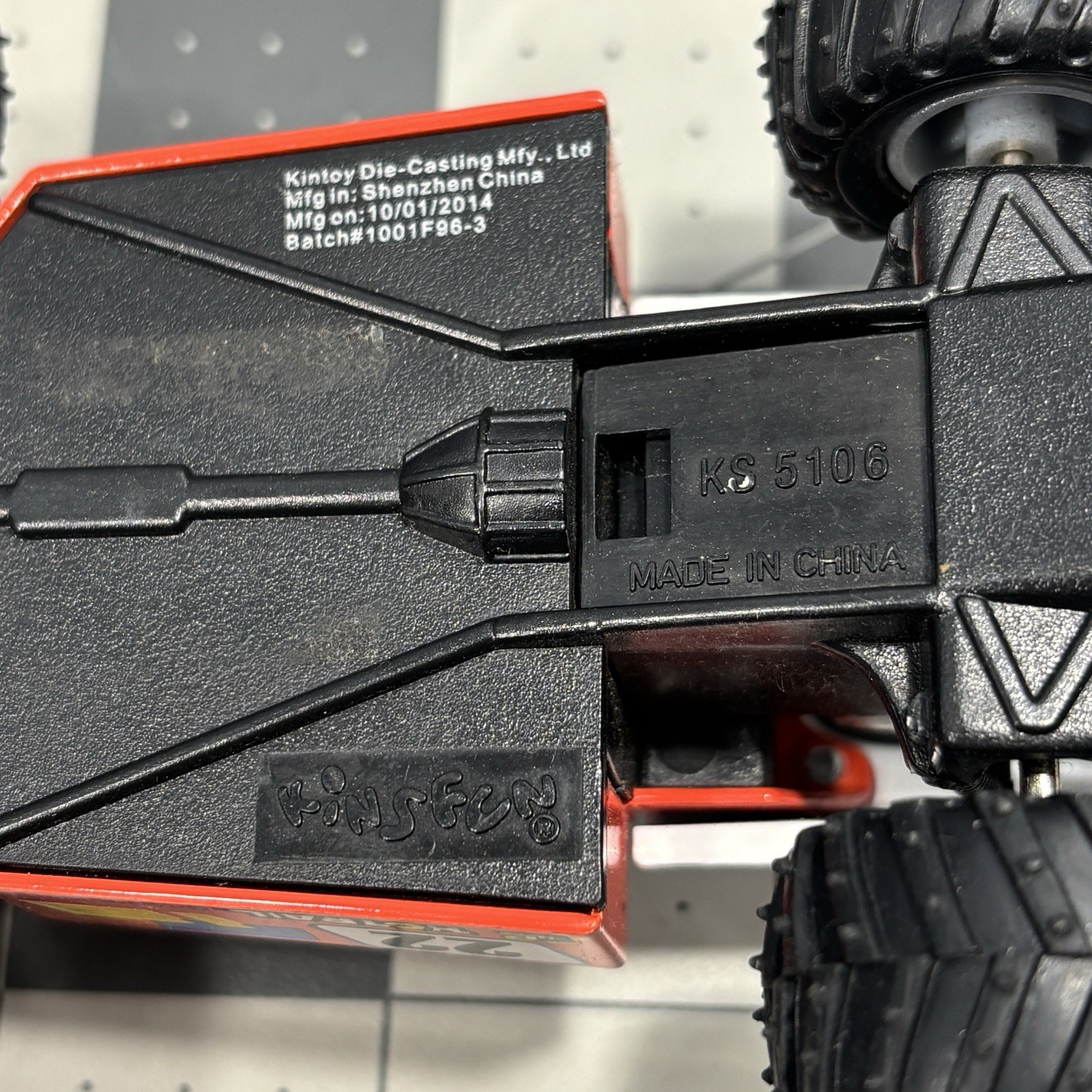 Racer Pullback Diecast Buggy Vehicle #22 HotRail Performance Kinsfun Toy 2014