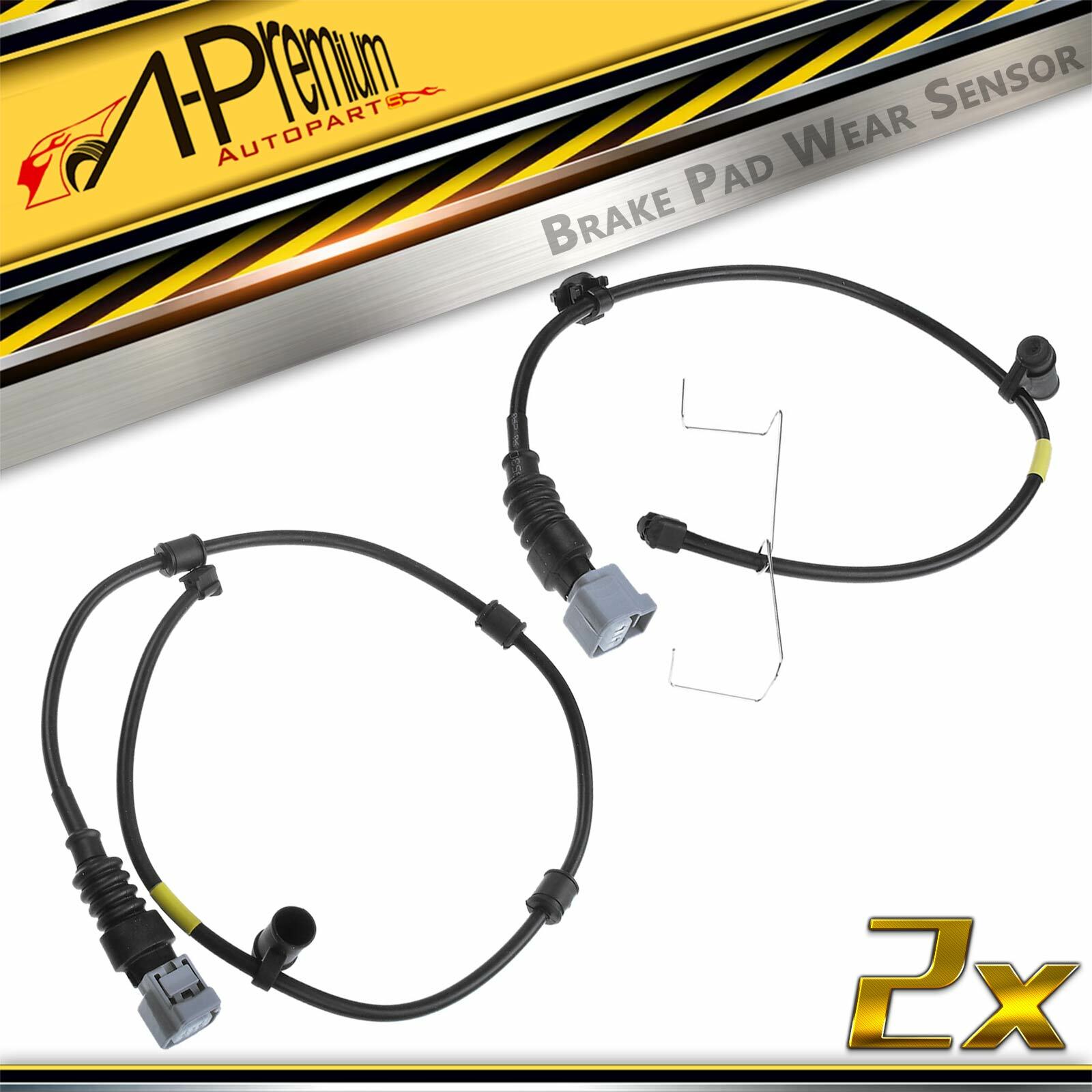 A-Premium 2x Brake Pad Wear Sensor Front & Rear for Lexus LS460 2007-2017 LS600h
