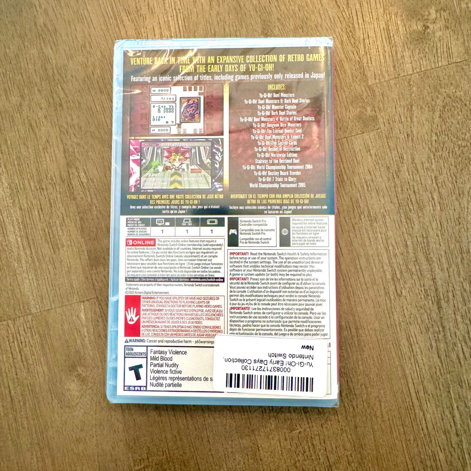 Yu-Gi-Oh! Early Days Collection for Nintendo Switch Video Game - NEW SEALED