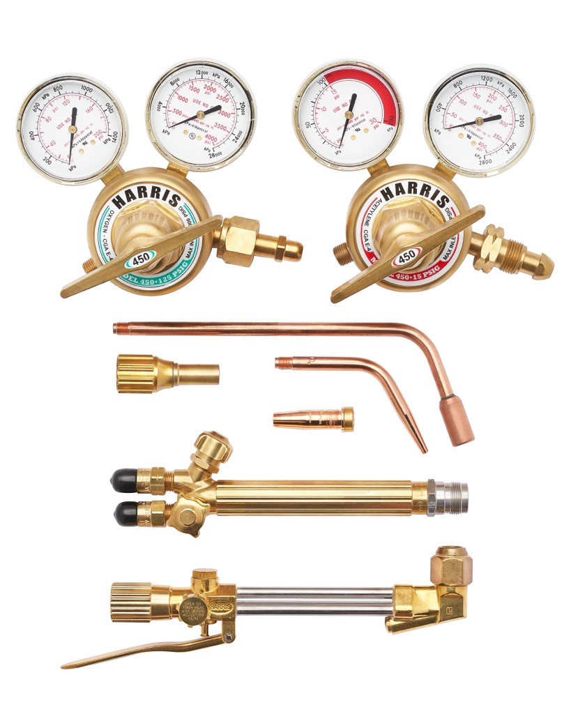 Harris HXT 450 Deluxe Ironworker Outfit for CGA 540/510 - 4401368