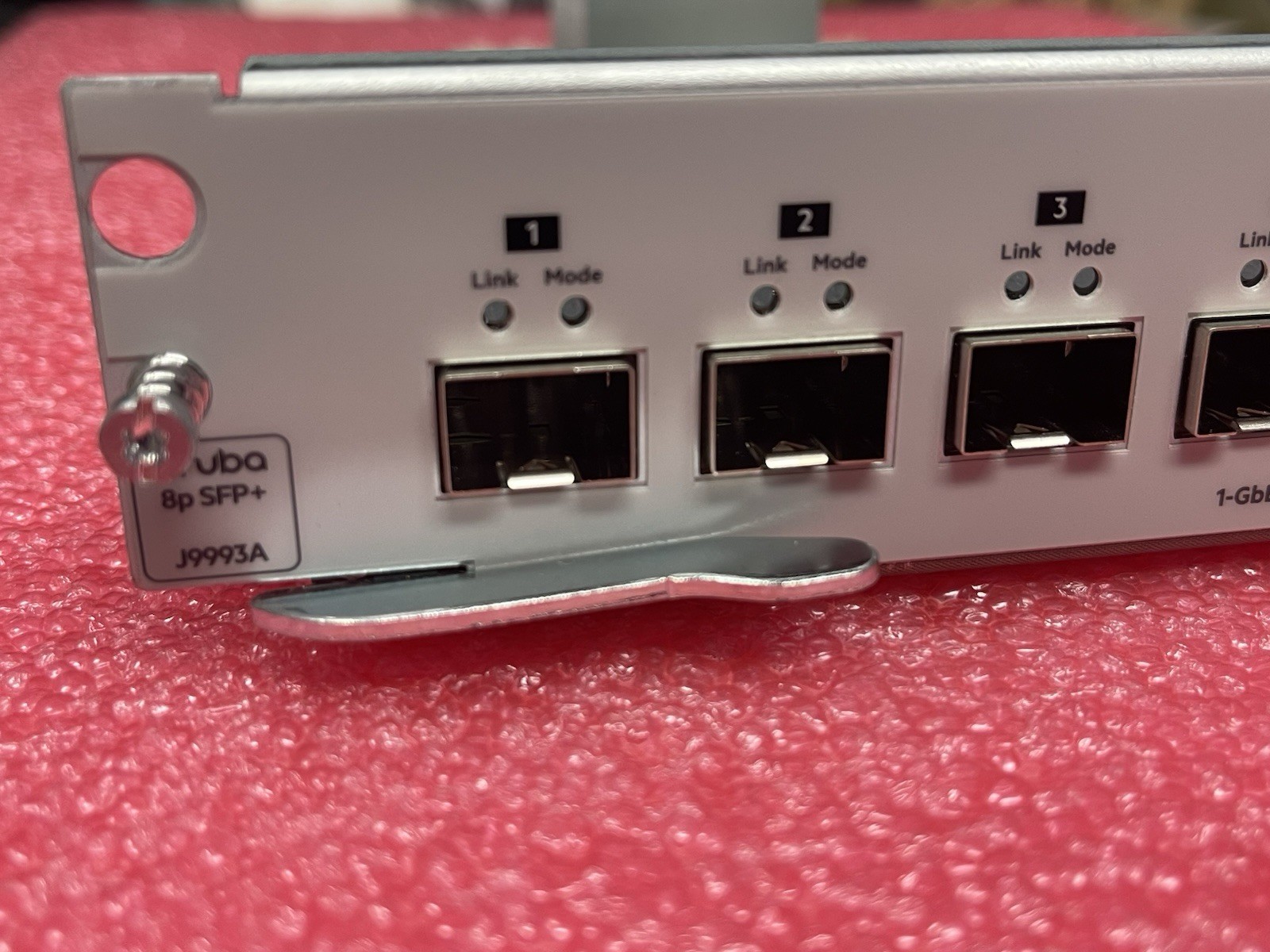 HPE Aruba 8x 10GbE SFP+ MACsec v3 zl2 Module J9993A Used