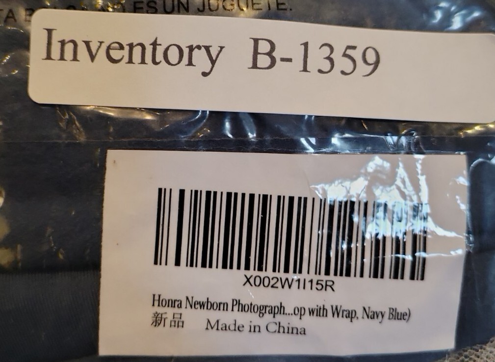 Honra Newborn Photography Backdrops Wraps Set Baby Beanbag Posing Props Stretch