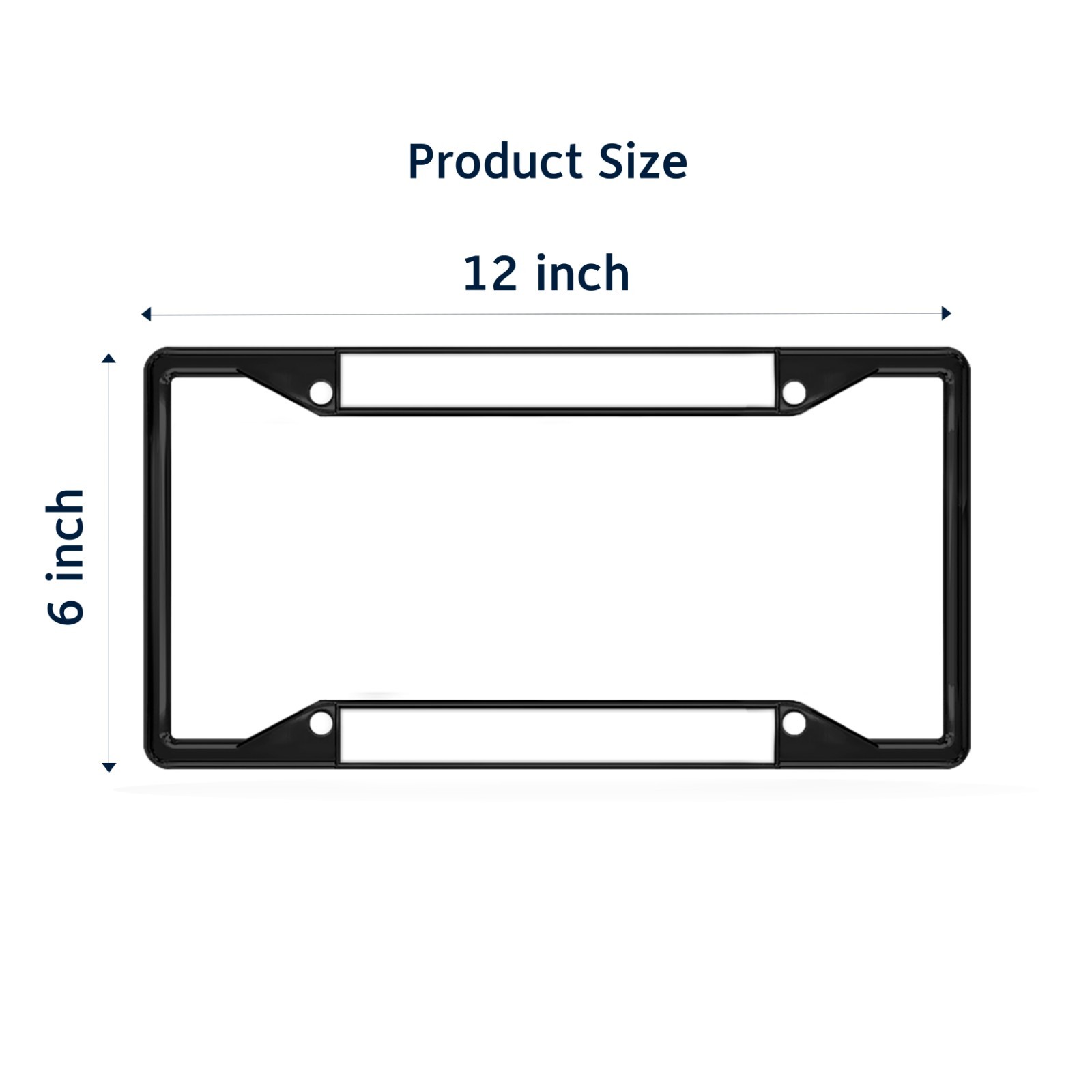 Washington Redskins NFL 3D Polyurethane 4-Hole Metal Black License Plate Frame