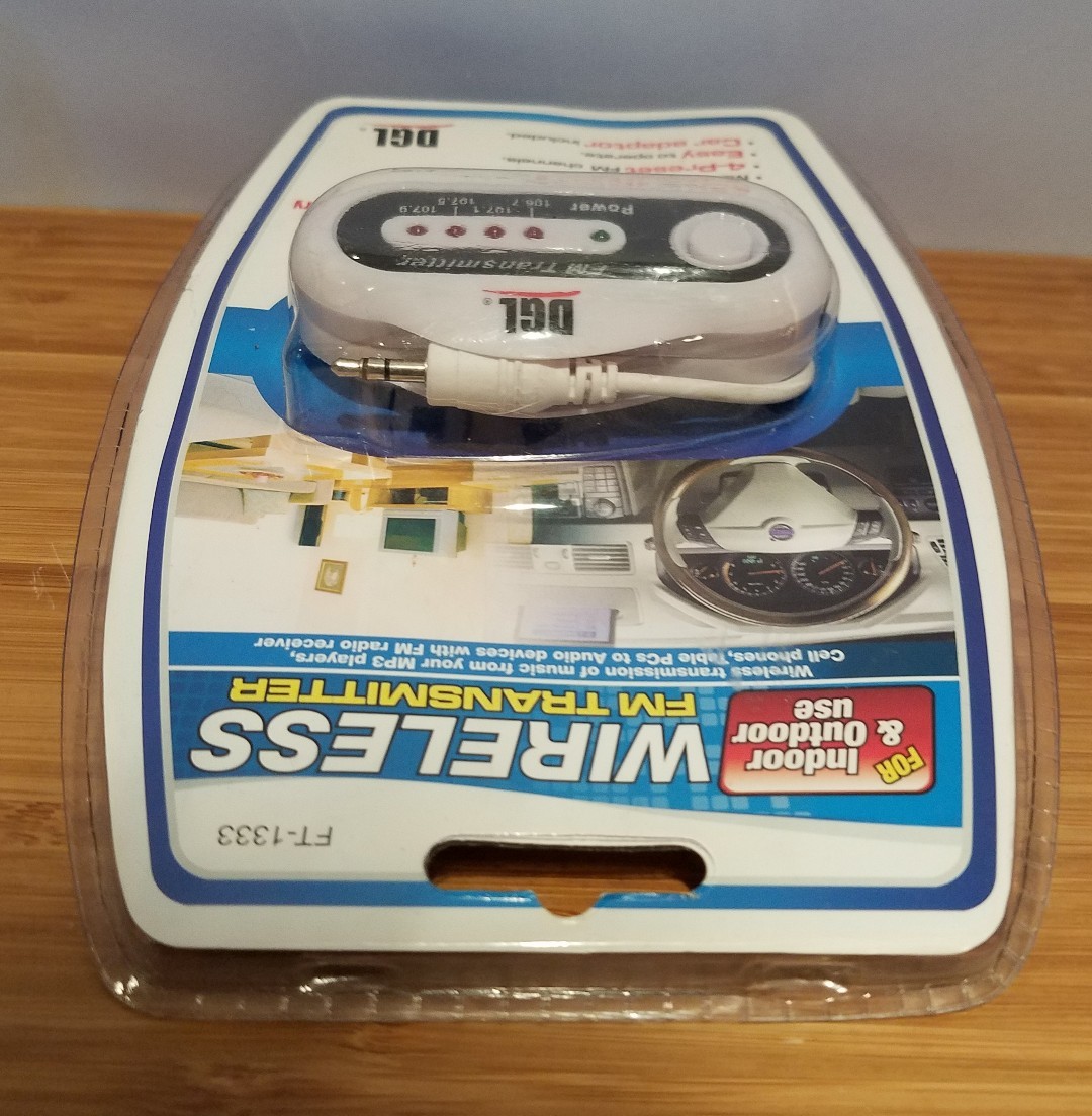 DGL FT-1333 Wireless 4-Channel FM Transmitter ***Closeout Item*** NOS new sealed