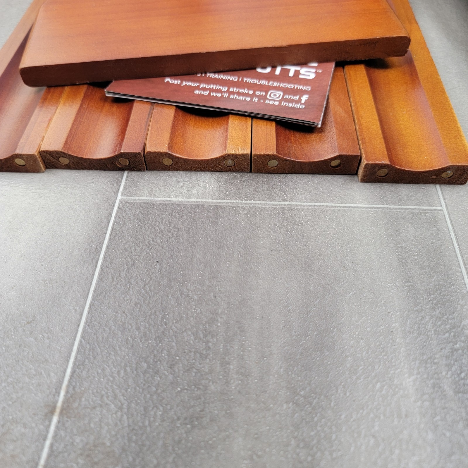 Perfect Practice Golf Putting Mat Compact Edition 8ft