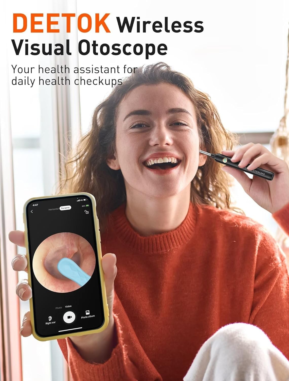 Ear Wax Removal Tool Camera - Ear Cleaner with 1080P HD Camera, FSA HSA Store El