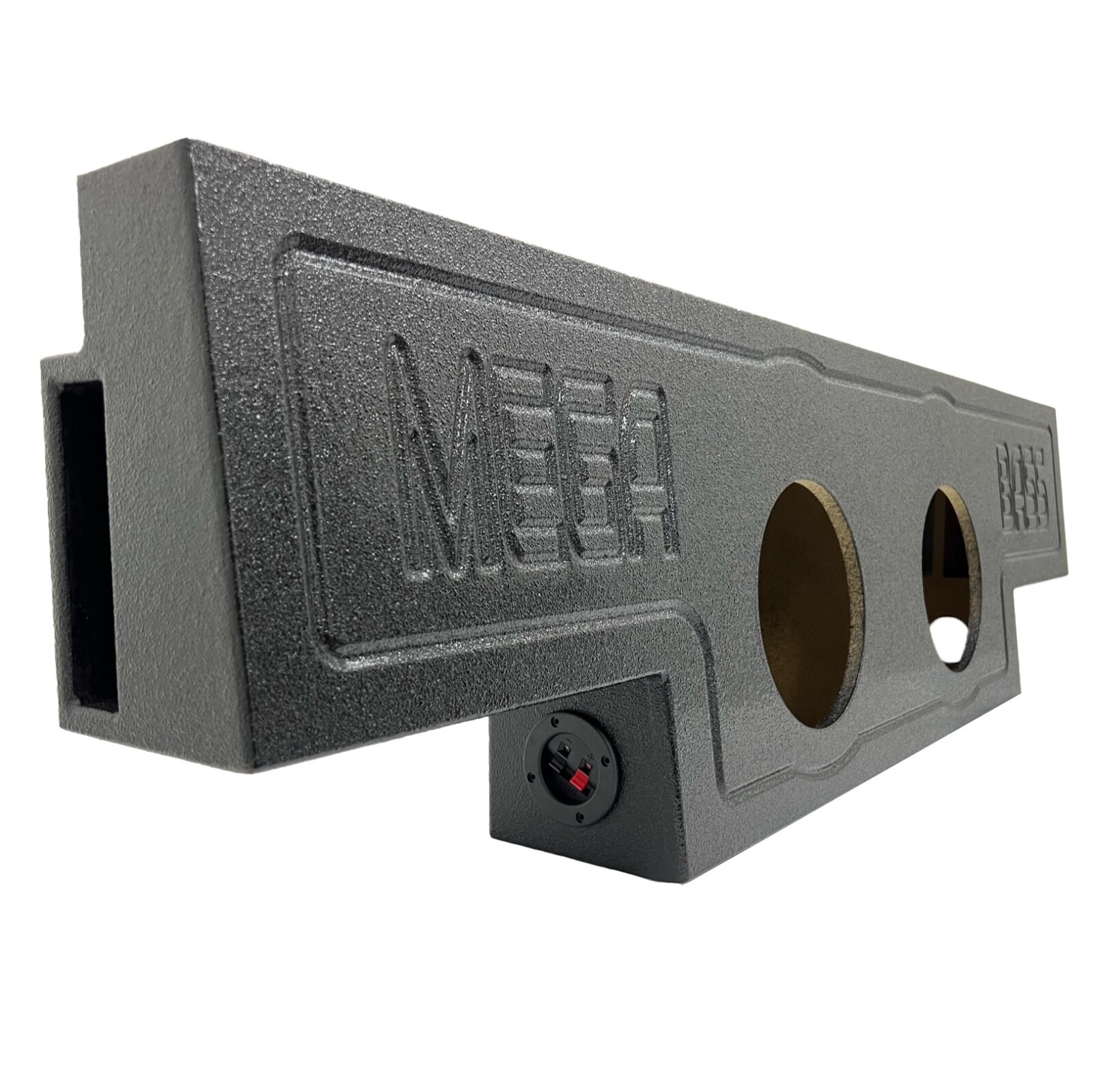 2001-2006 Chevy Silverado 1500 Crew Cab Truck Non-Hd Dual 12" Sub Subwoofer Box