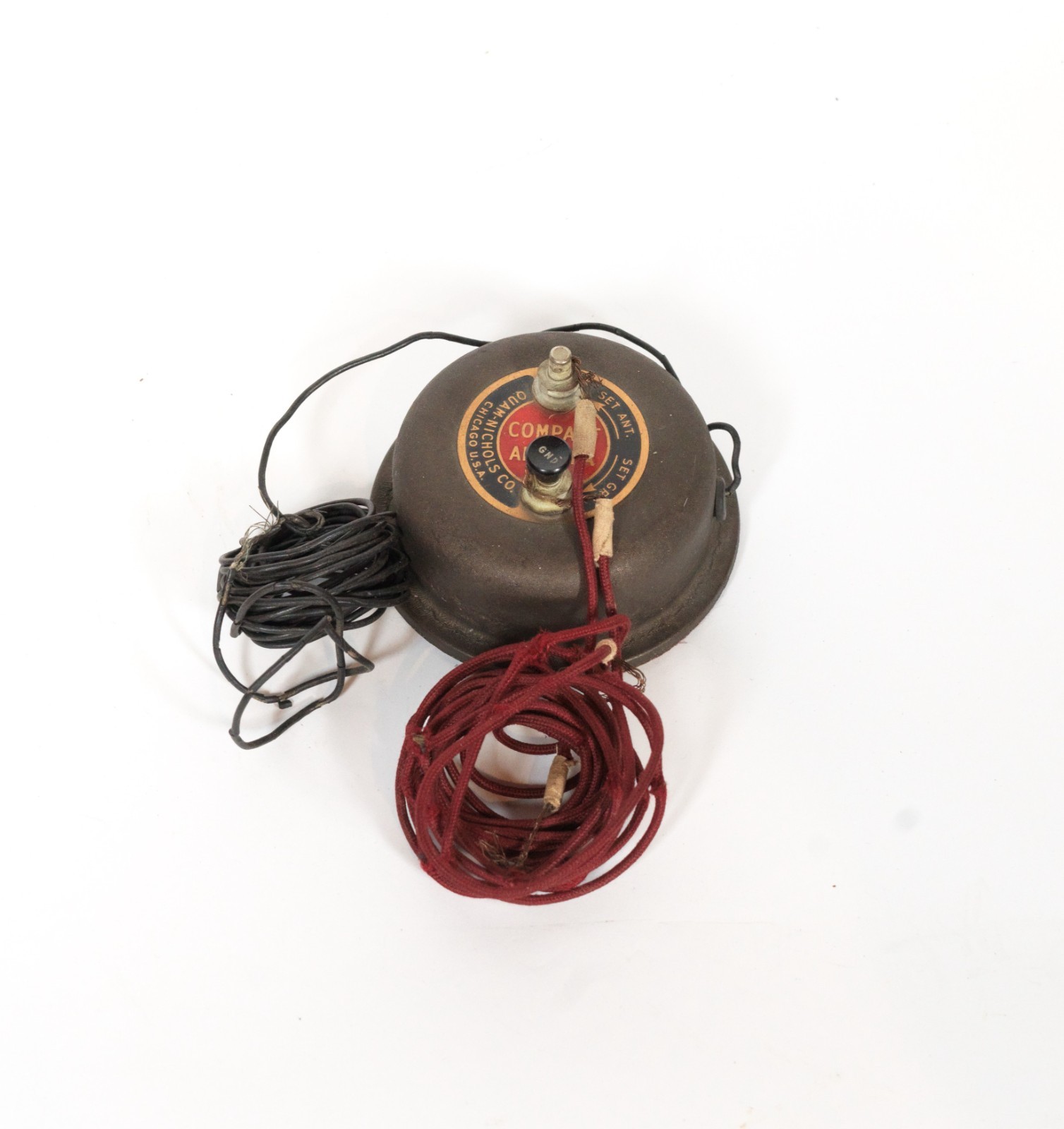 Near Mint 1923 Sodion DR-6 Radio w/Amps, Antenna, Rainbow Tubes & S-13 * Works