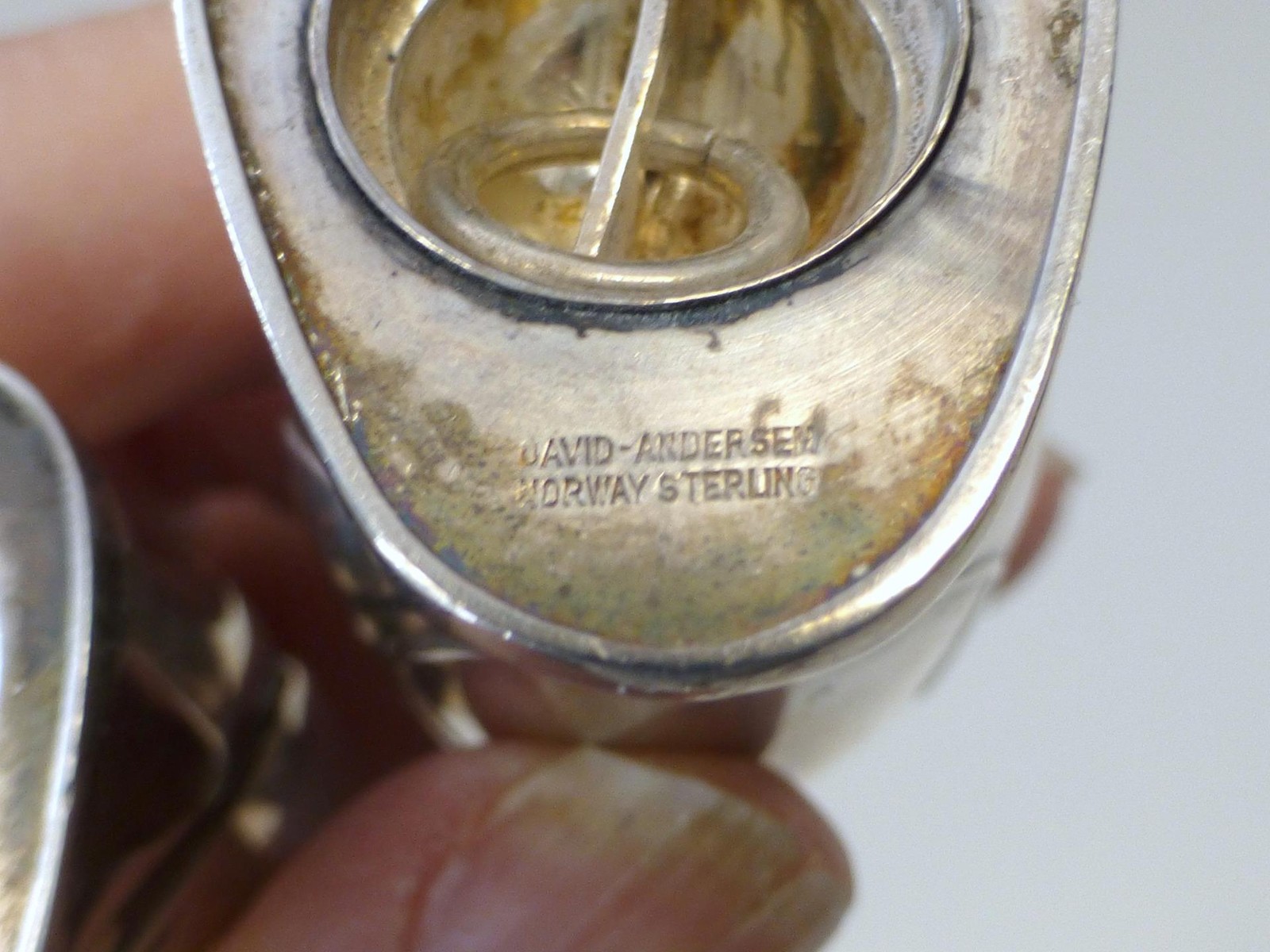 David Andersen Norway PENGUIN Figure Sterling Silver 925S Salt & Pepper Shaker