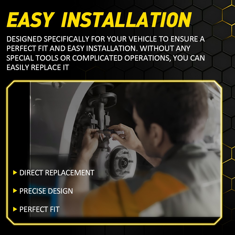 2PCS Rear Left & Right Side ABS Wheel Speed Sensor For 2011-2015 KIA SORENTO