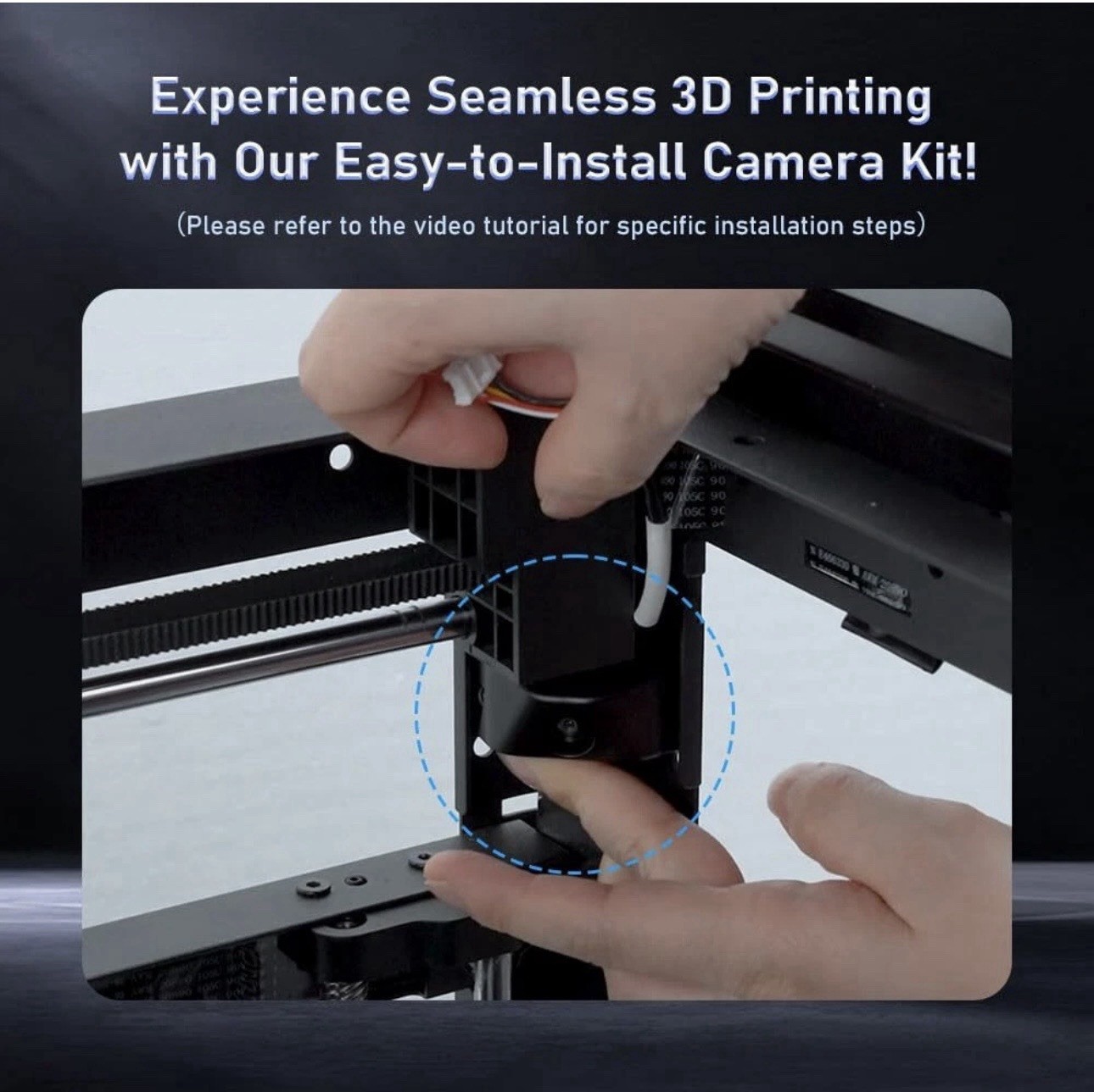 Camera Kit for Flashforge For 3D Printer Compatible with Adventurer 5M AD5X