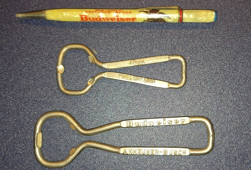 Vintage Texas Starr X Beer Opener Lot – Grand Prize, Jax, Falstaff + Extras Bud