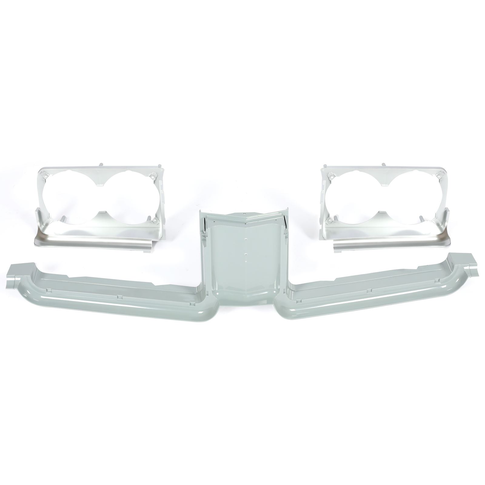 For 1971 1972 Oldsmobile Cutlass Headlamp Housings & Grille Center Stone Shield
