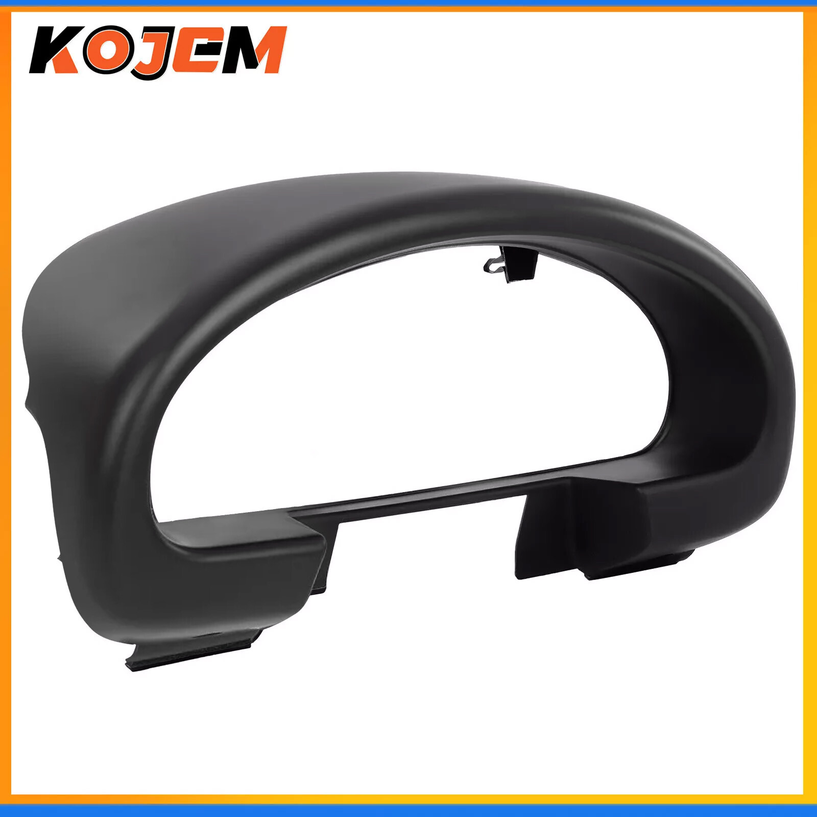 For Mazda Miata 1990-1993 Gauge Cluster Hood Cover Instrument Bezel Black