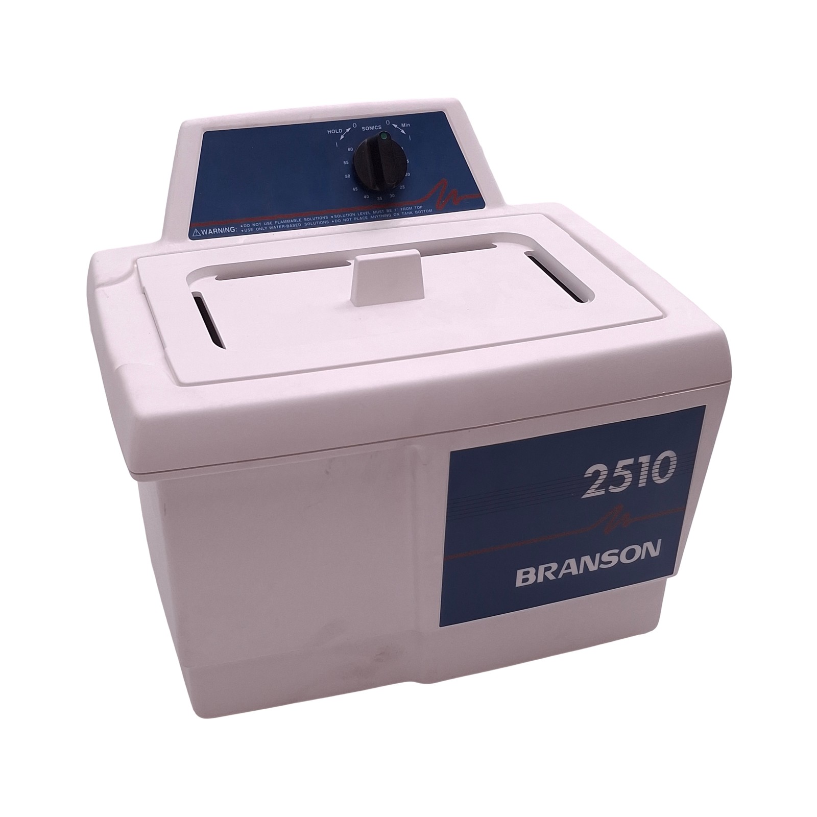 Branson 2510R-MT Ultrasonic Bath Cleaner, 3/4 gal., Ambient to 69°C, 117VAC 130W