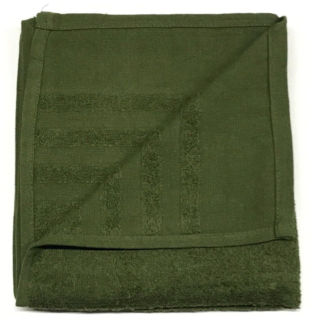 Vietnam Type 100 % Cotton Towel OD Green 19" x 44 5/8"