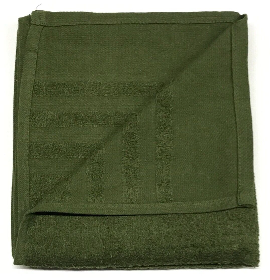 Vietnam Type 100 % Cotton Towel OD Green 19" x 44 5/8"