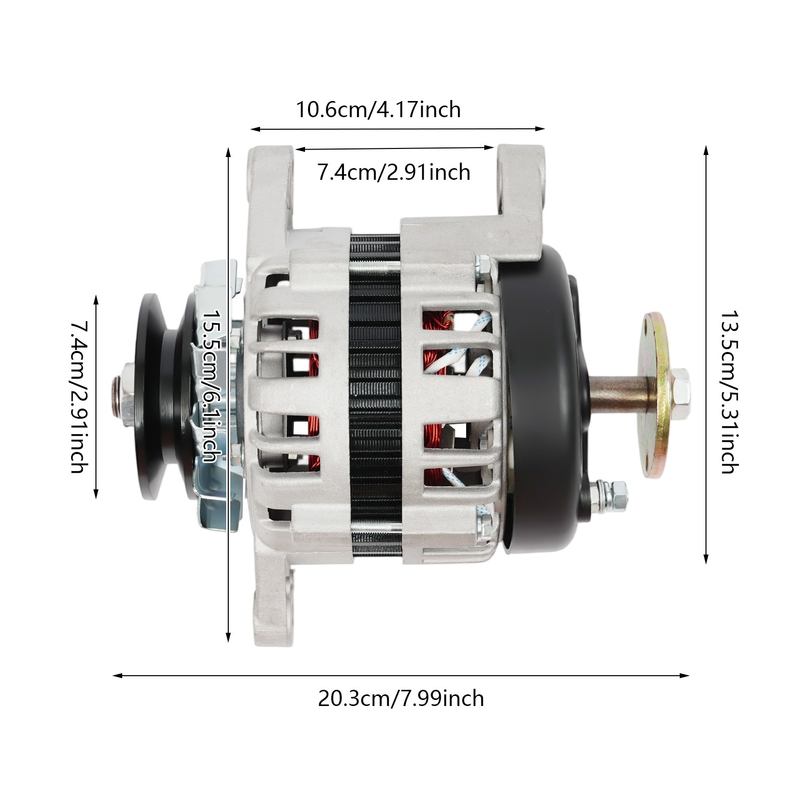 2000W Permanent Magnet Synchronous Generator DC Low Rpm Alternator Charging