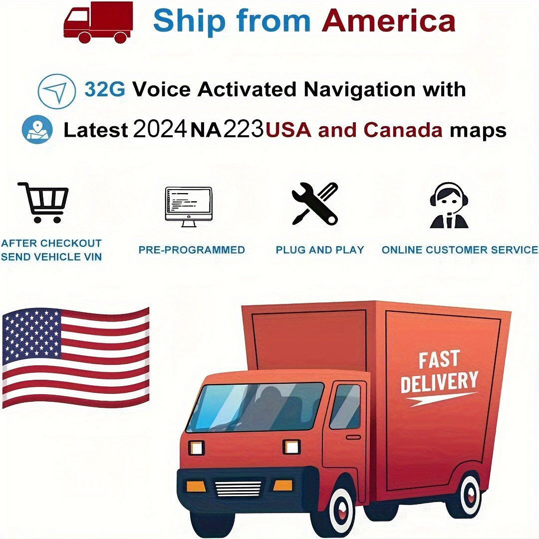 OEM SYNC 2 to SYNC 3 3.4 Upgrade Carplay Kit Fit for Ford Sync3 NA223 Navigation