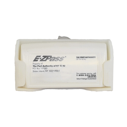 Toll Transponder Holder for New I-Pass and EZ Pass 3 Point Mount (1 Pack)- WHITE