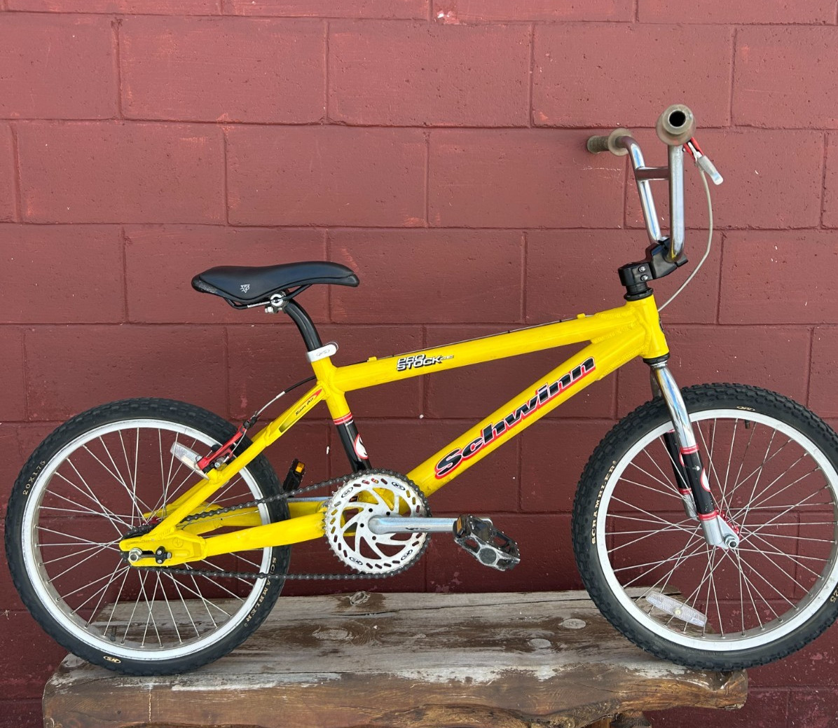 Schwinn Pro Stock Special Edition Yellow BMX Bike