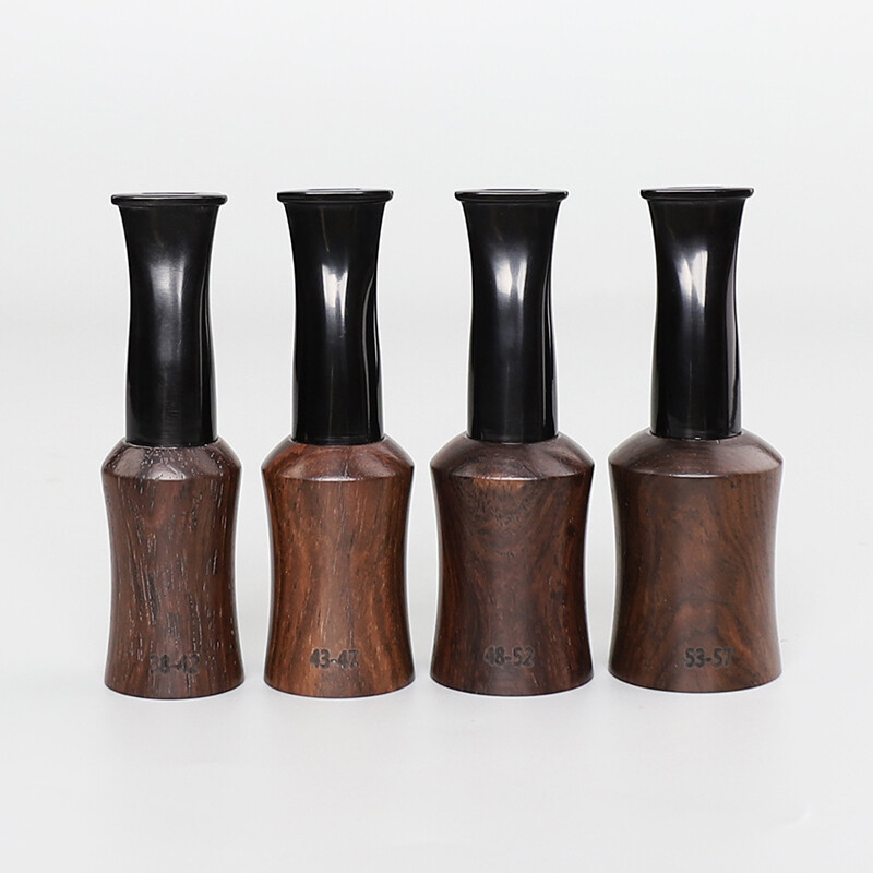 Ebony Wooden Cigar Mouthpiece Tips Portable Cigar Holder Size 48-52 Gauge Ring