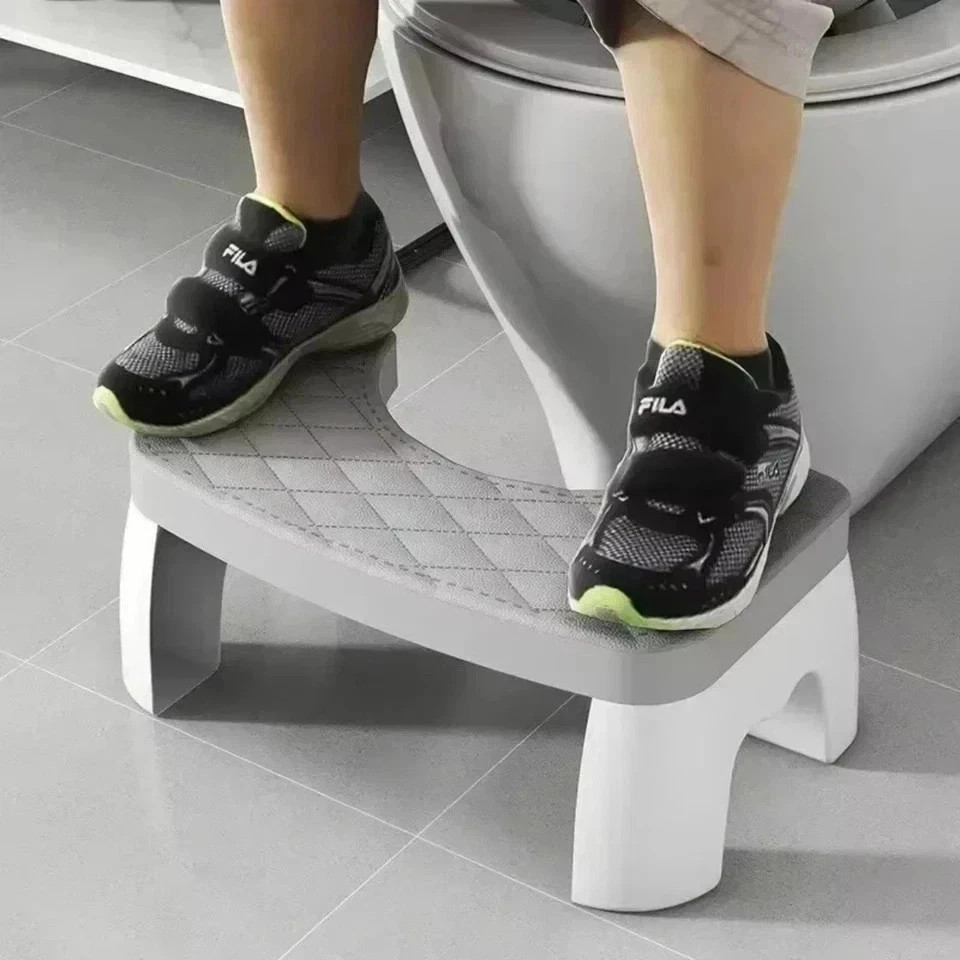 Non-slip Toilet Step Stool Squatty-Potty Bathroom Squat Chairs Furniture