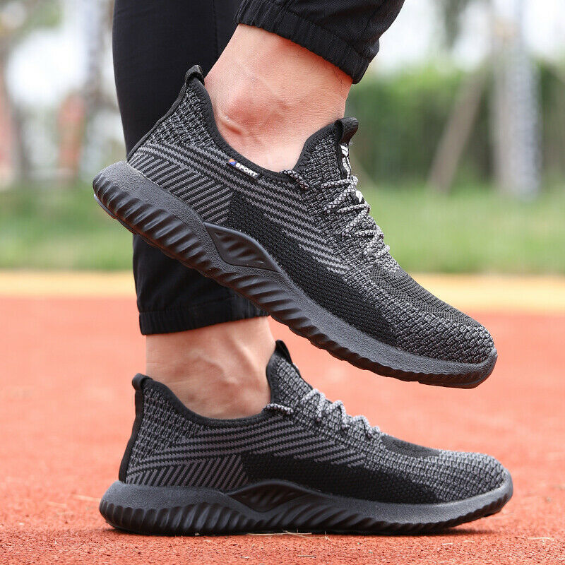 Mens Work Safety Shoes Steel Toe Cap Bulletproof Boots Indestructible Sneakers