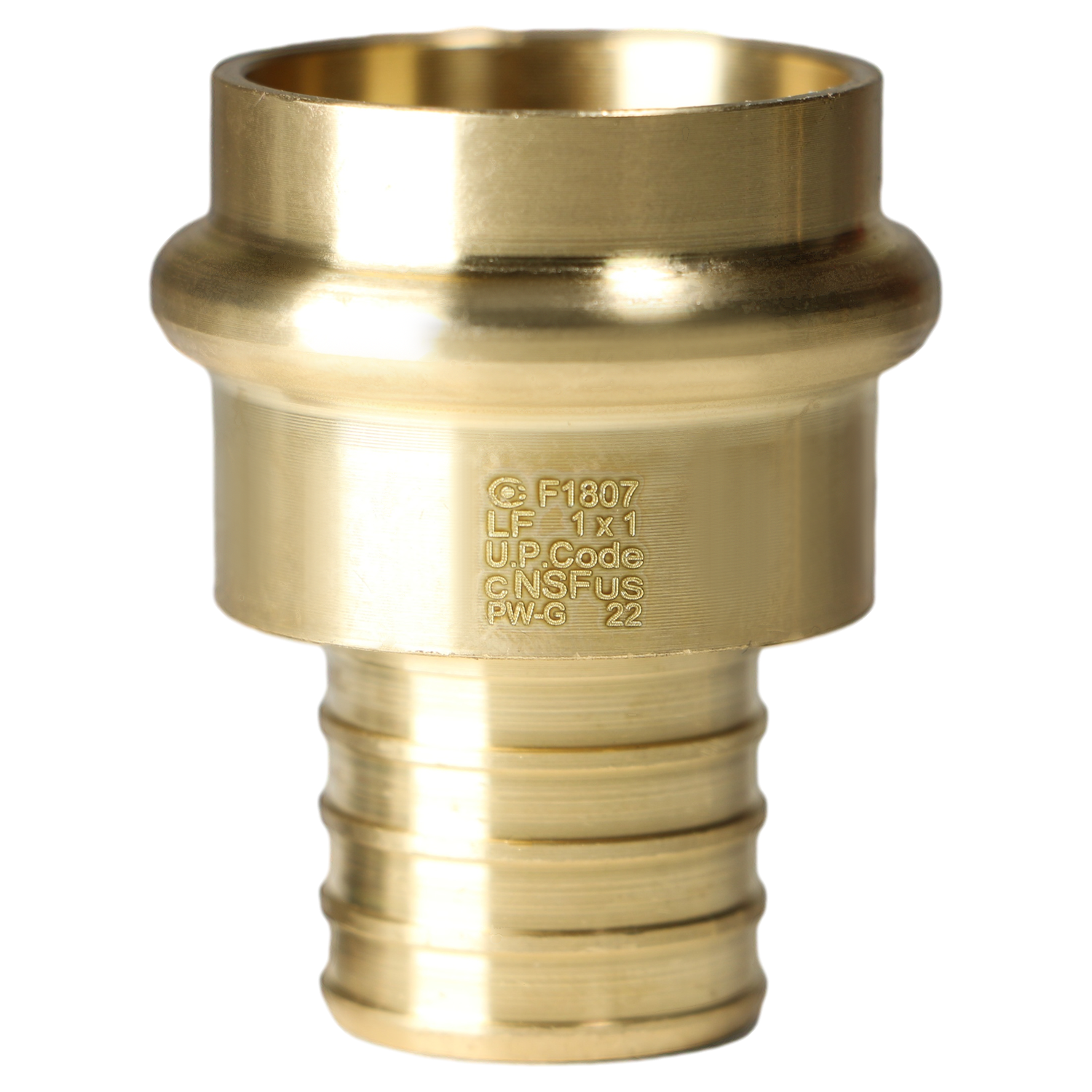 25 Pc XFITTING 1" Pex B x 1" Press Coupling