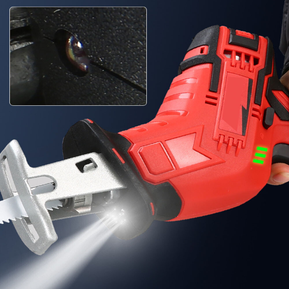 Portable Cordless Reciprocating Saw for Wood PVC/PPC Pipe Cutting with Battery