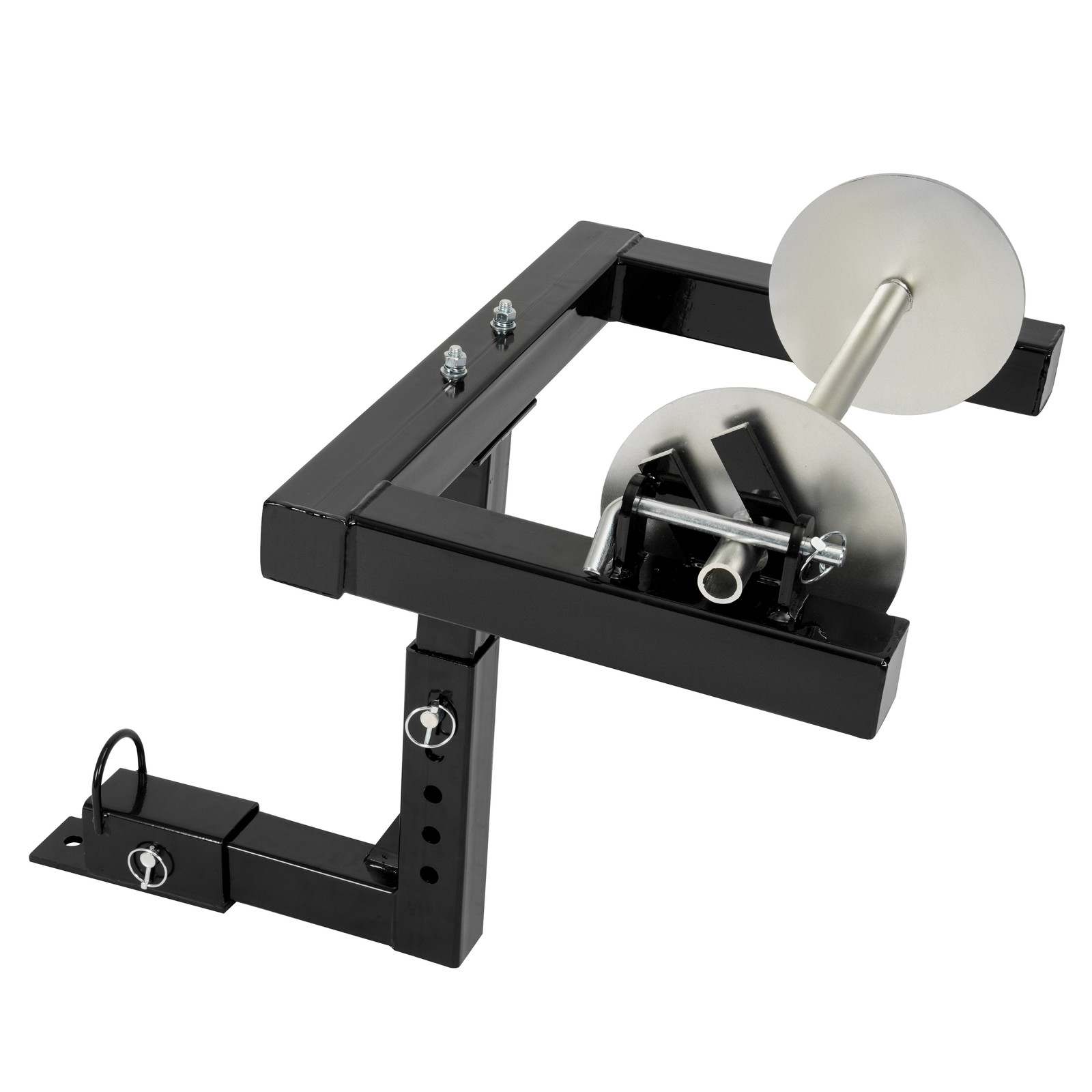 Barbed Wire Unroller Fence Stretcher Bolt-On ATV Adaptor w/ 2" Receiver Hitch