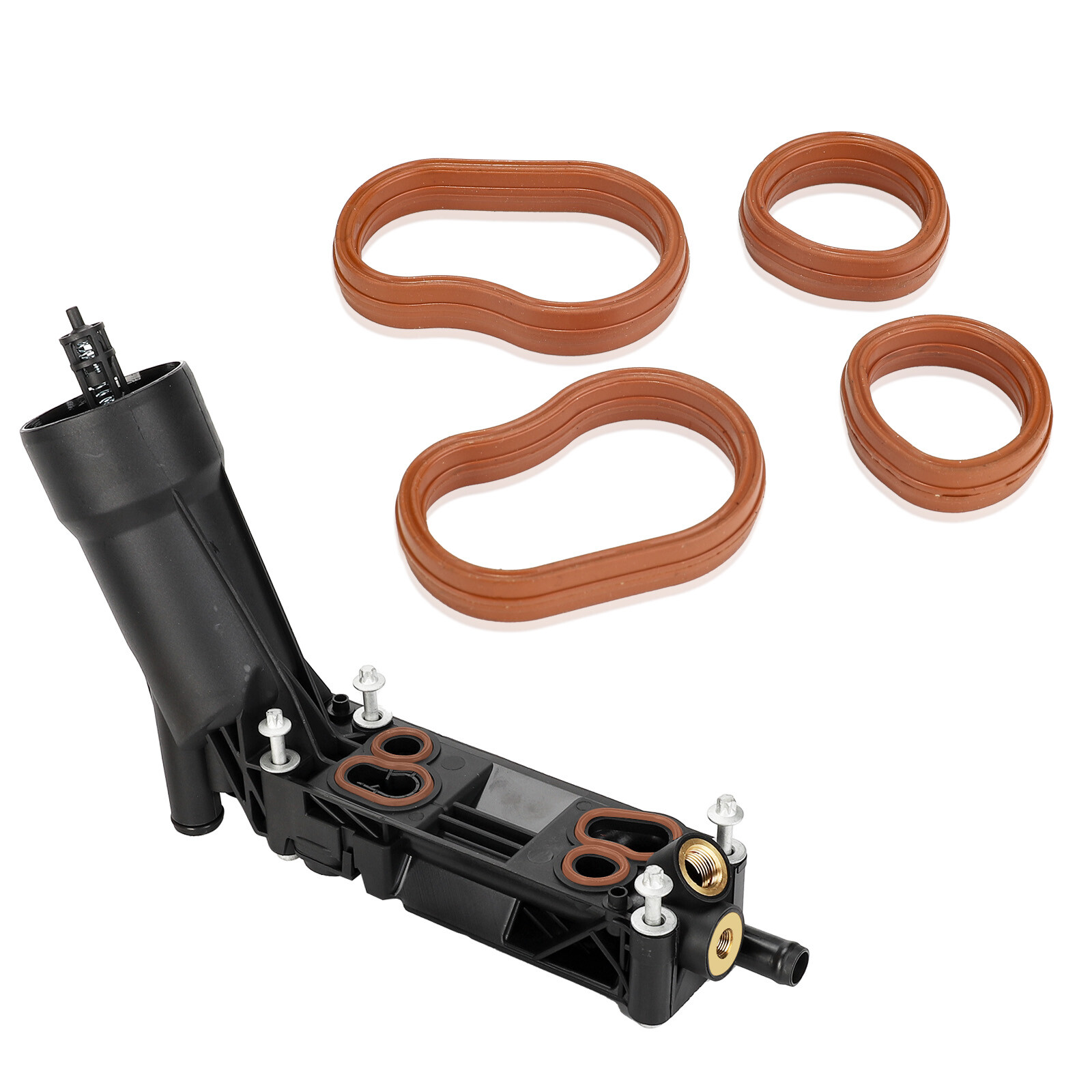 Engine Oil Filter Housing O-Ring Kit For Chrysler 300 Jeep Wrangler Dodge 3.6L