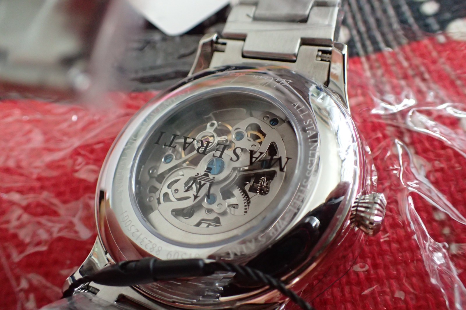 Maserati R8823125001 Men's Tradizione White Dial Automatic Watch unique box/tag